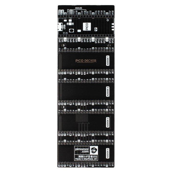 Pico Decker (Quad Expander) by Pimoroni - The Pi Hut