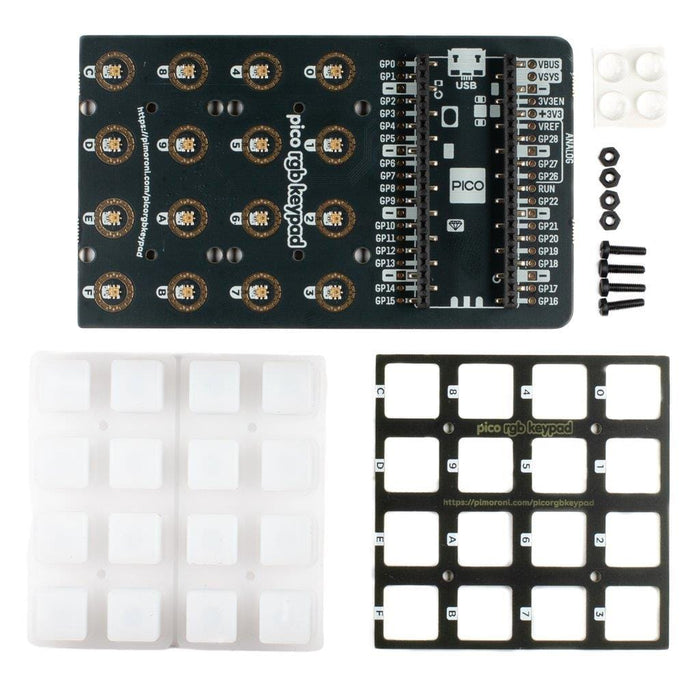 Pico RGB Keypad Base by Pimoroni - The Pi Hut