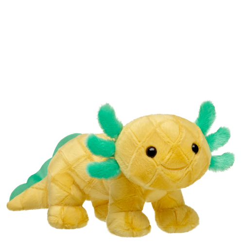 Pineapple Axolotl Stuffed Animal