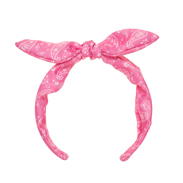 Pink Bandana Headband