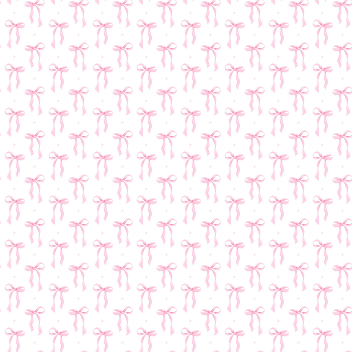 Pink Bows Mini Prosecco Signature Bottle Wraps - 6 Pack