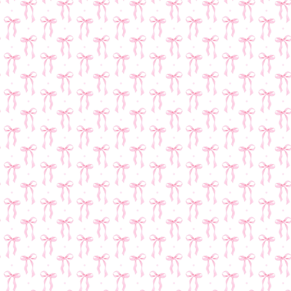 Pink Bows Mini Prosecco Signature Bottle Wraps - 6 Pack