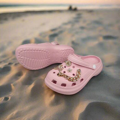Pink Casual Slipper Sandal - Maha fashions -  Women Footwear