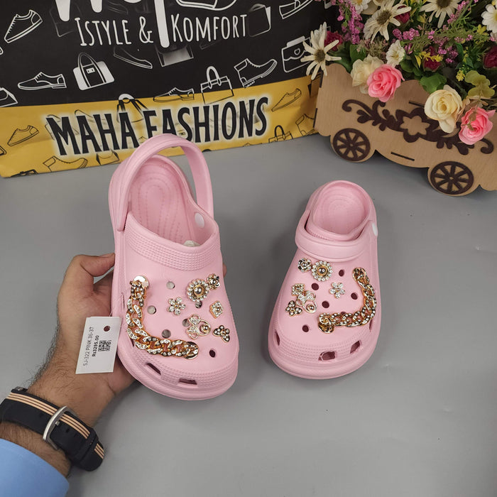 Pink Casual Slipper Sandal - Maha fashions -  Women Footwear