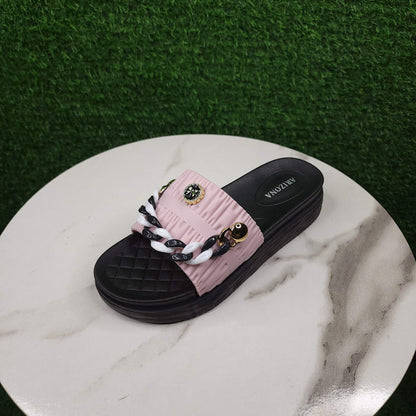 SJ-314 pink - Maha fashions -  Women Footwear