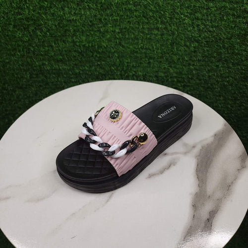SJ-314 pink - Maha fashions -  Women Footwear