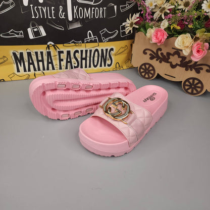 Pink Softies For Her - Maha fashions -  Men Footwear
