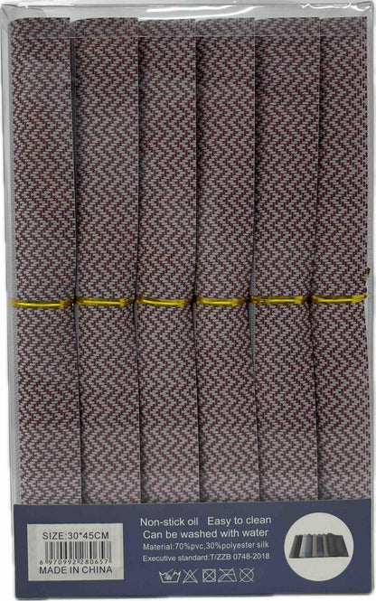 Placemats 6pc Set 30cm X 45cm 22Y5