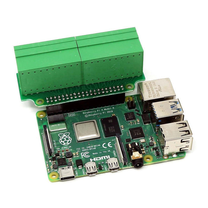 Pluggable Breakout Card for Raspberry Pi [Discontinued] by Sequent - The Pi Hut