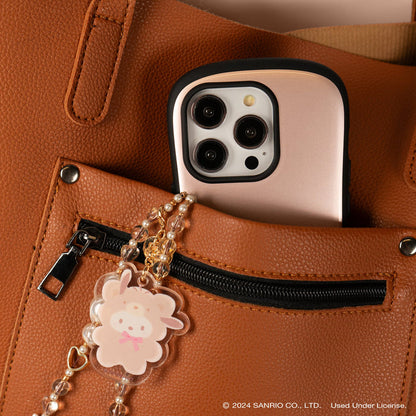 Pochacco Latte Bear Beaded Charm Mobile Phone Wrist Strap Accessory Hamee.com - Hamee US