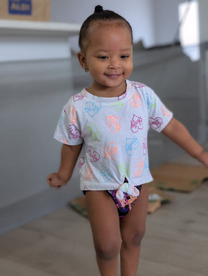 POCKET DIAPER 3.0 WITH INSERTS - 6 PACK(A-Purple One)