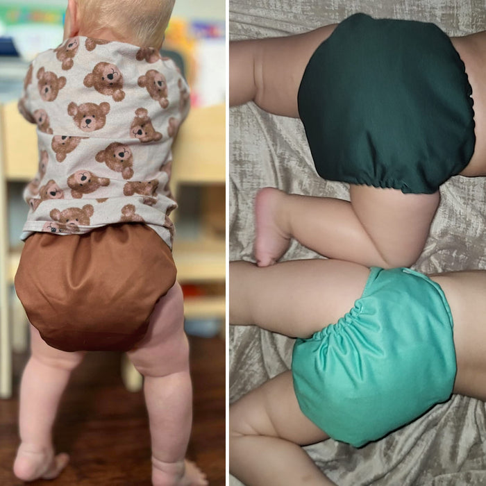 POCKET DIAPER 3.0 WITH INSERTS - 6 PACK(Pinetree Cabin)