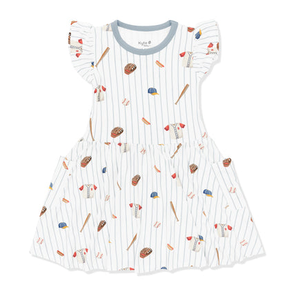 Product photo of the Pocket Dress in Home Run on a white surface