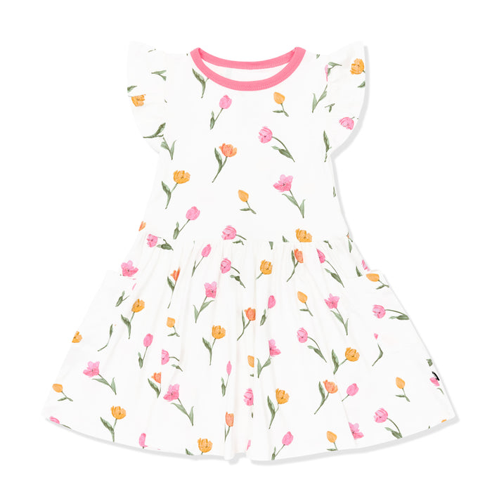 Product photo of the Pocket Dress in Tulip