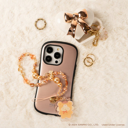 Pompompurin Latte Bear Beaded Charm Mobile Phone Wrist Strap Accessory Hamee.com - Hamee US