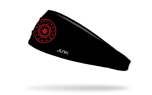 Portland Thorns FC: Logo Black Big Bang Lite Headband - View 1