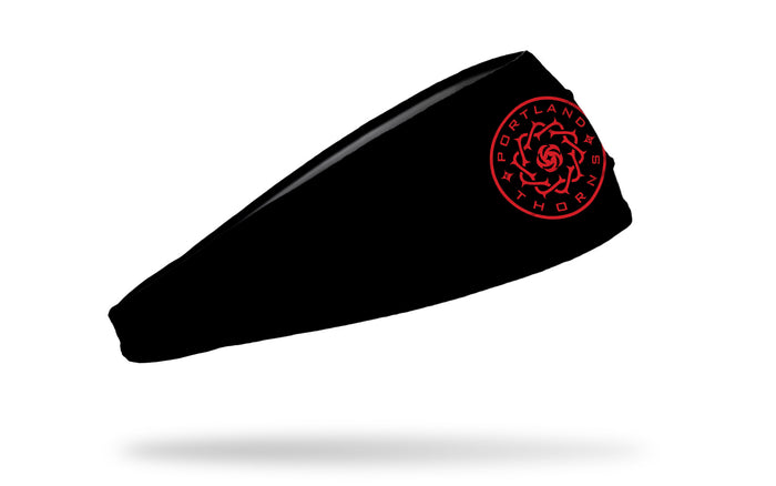 Portland Thorns FC: Logo Black Big Bang Lite Headband - View 2