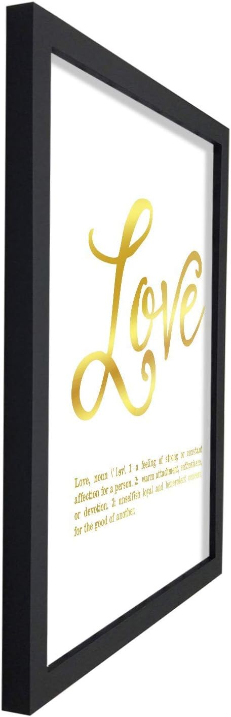 Poster Hub Love Foil Art Decor