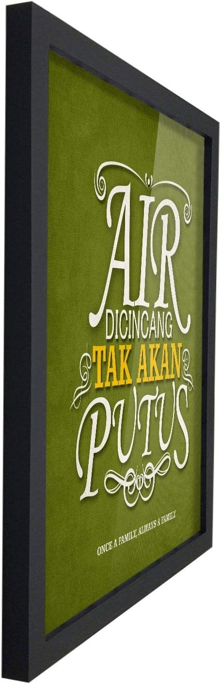 Poster Hub Malay Quotes Once A Family Always A Family Art Decor