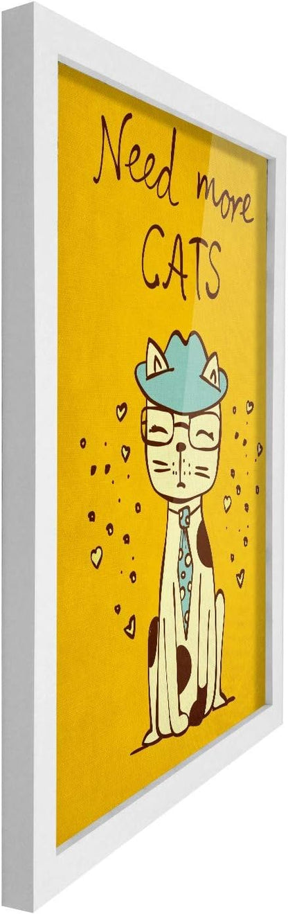 Poster Hub Need More Cats Art Decor