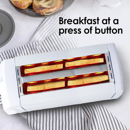 4 Slice Pop-up Bread Toaster ( PPT04) - PowerPacSG