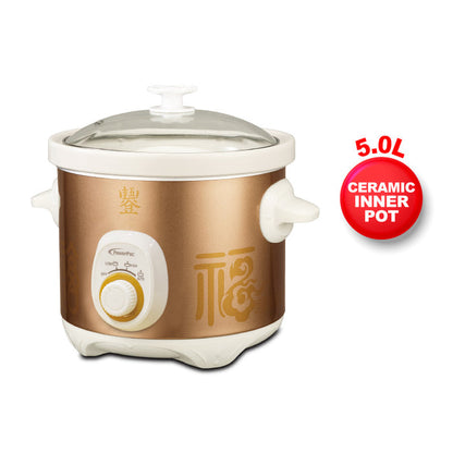 PowerPac 5L Slow Cooker with Ceramic Pot (PPSC50)