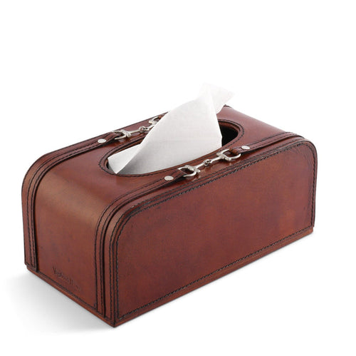 Premium Genuine Leather Bit Tissue Box [Online Only]