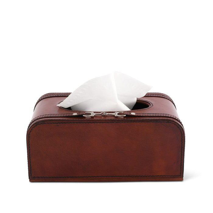 Premium Genuine Leather Bit Tissue Box [Online Only]