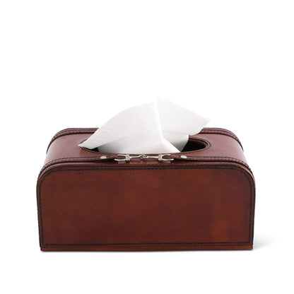Premium Genuine Leather Bit Tissue Box [Online Only]