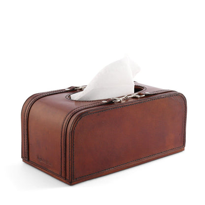 Premium Genuine Leather Bit Tissue Box [Online Only]