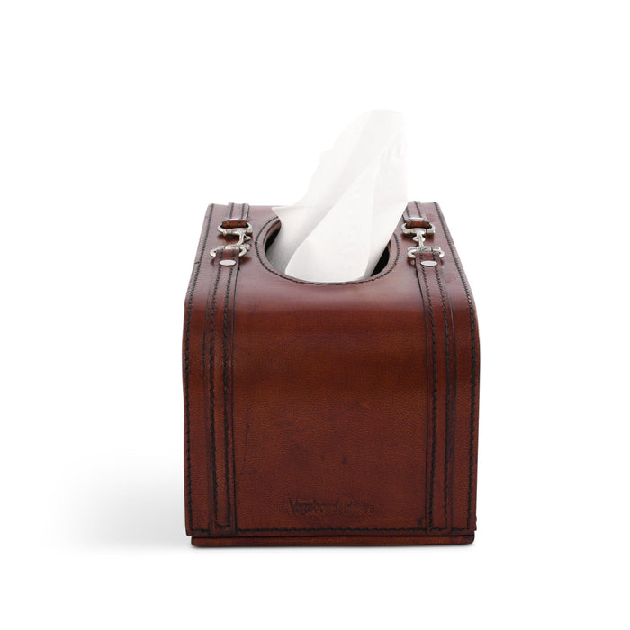 Premium Genuine Leather Bit Tissue Box [Online Only]