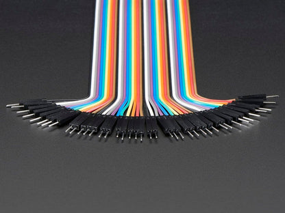 Premium Male/Male Jumper Wires - 40 x 3" (75mm) by The Pi Hut - The Pi Hut