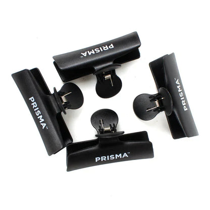 Prisma Butterfly Clips 4pc Black