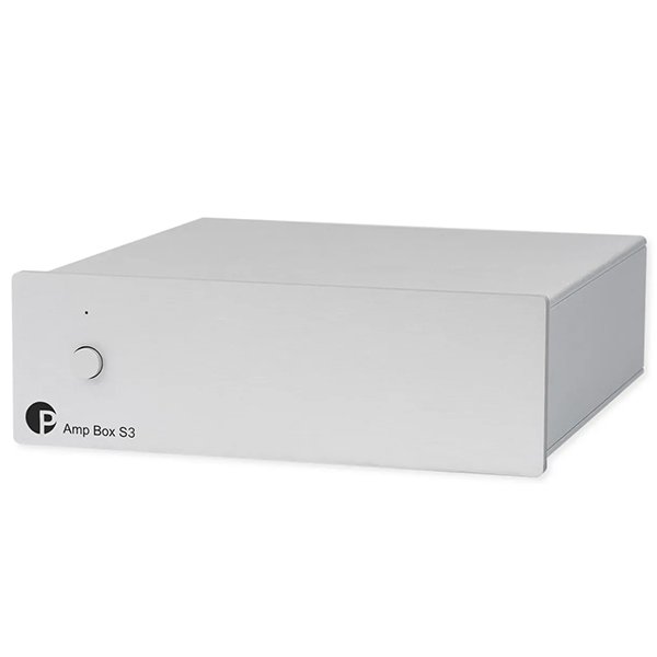 Pro-Ject Amp Box S3 Micro audiophile stereo power amplifier Silver Silver
