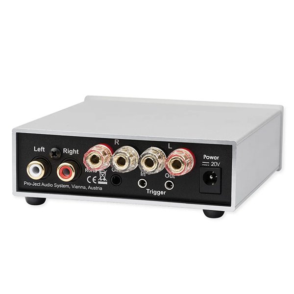 Pro-Ject Amp Box S3 Micro audiophile stereo power amplifier Silver Silver