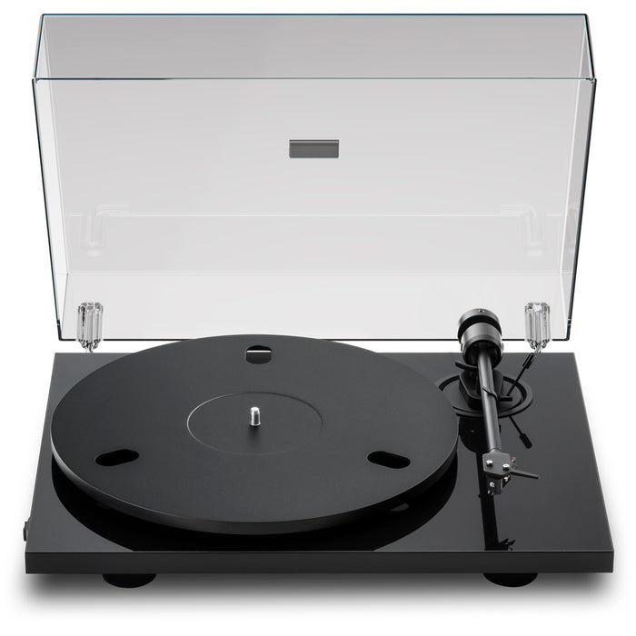 Pro-Ject E1.2 Plug and Play Entry Level Audiophile Grade Manual Turntable Black Black
