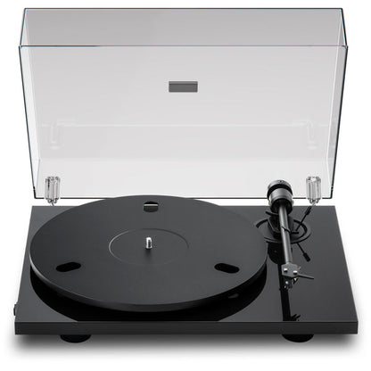 Pro-Ject E1.2 Plug and Play Entry Level Audiophile Grade Manual Turntable Black Black