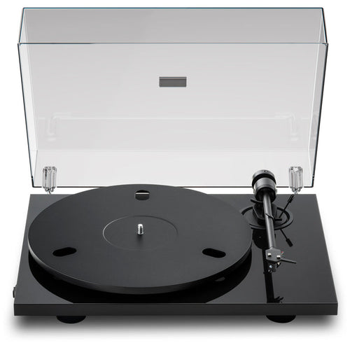 Pro-Ject E1.2 Plug and Play Entry Level Audiophile Grade Manual Turntable Black Black