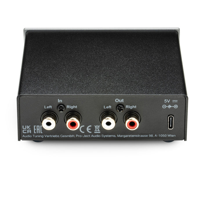 Pro-Ject Head Box E Micro-sized Headphone Amplifier Silver Silver