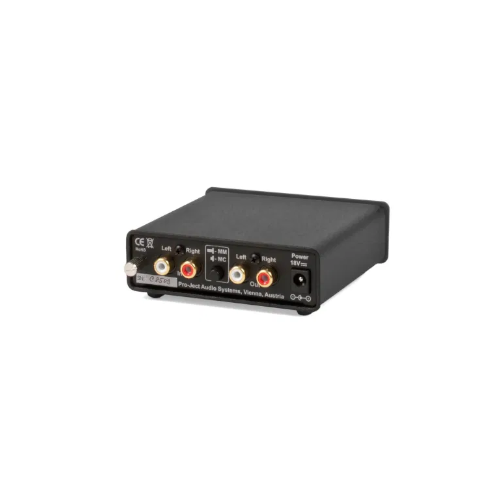 Pro Ject Phono Box MM and MC preamp with line output Grey Silver
