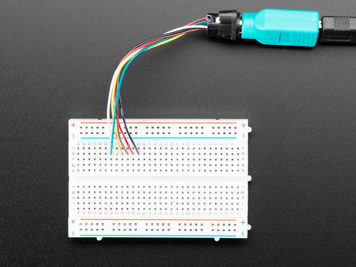 PS/2 Wired Connector - Panel Mount MiniDIN-6 [Discontinued] by The Pi Hut - The Pi Hut