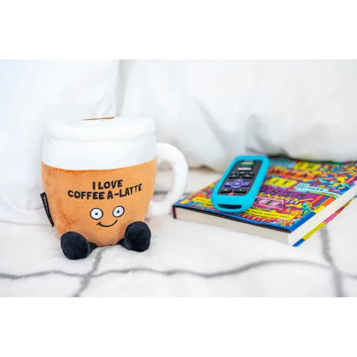 Punchkins - I Love Coffee A Latte Plush Toy - Owl & Goose Gifts