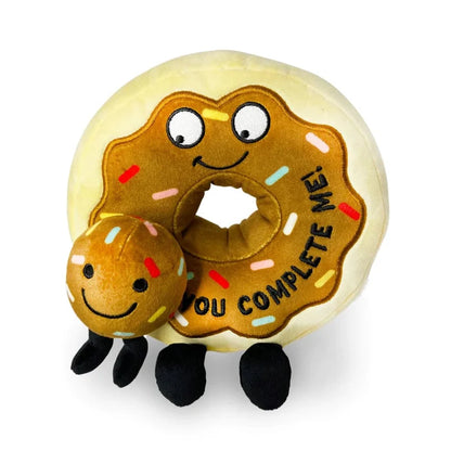 Punchkins - You Complete Me Donut Plush Toy - Owl & Goose Gifts