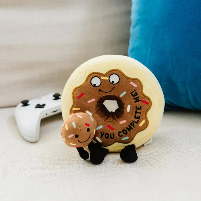 Punchkins - You Complete Me Donut Plush Toy - Owl & Goose Gifts