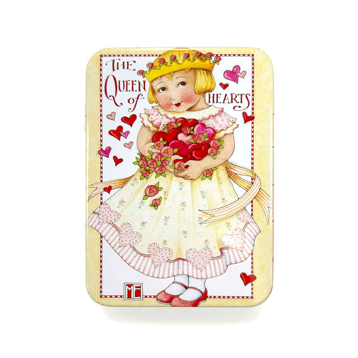 Queen of Hearts Sticker Tin