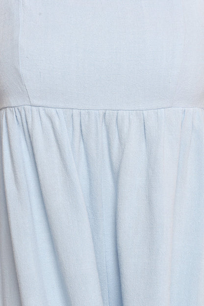 Petal and Pup USA PLAYSUITS Quinley Romper - Light Blue