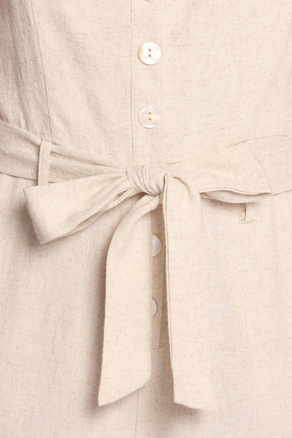 Petal and Pup USA PLAYSUITS Rachel Jumpsuit - Beige