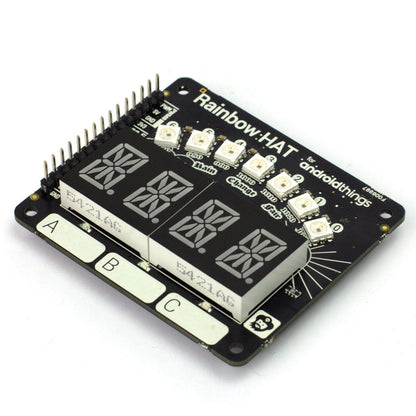 Rainbow HAT [Discontinued] by Pimoroni - The Pi Hut