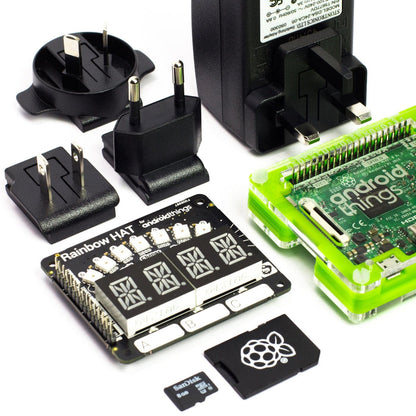 Rainbow HAT [Discontinued] by Pimoroni - The Pi Hut