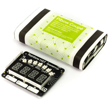 Rainbow HAT [Discontinued] by Pimoroni - The Pi Hut